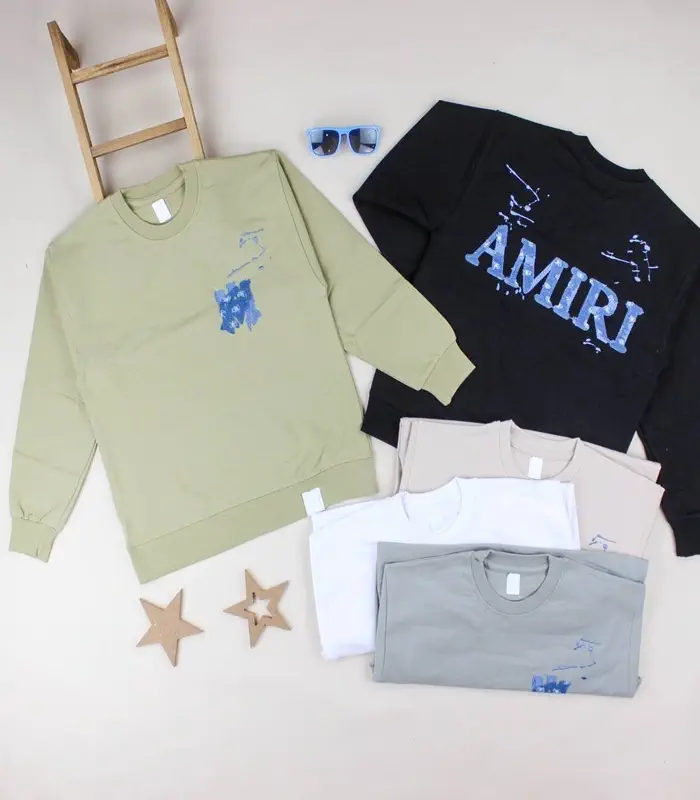بلوز تک پسرانه AMIRI مدل 6034 با شش رنگ متنوع و ارسال رایگان