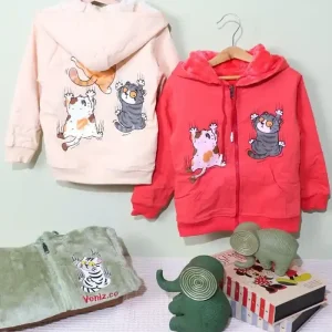 خرید سوشرت تک اسپرت خزدار دورو | سویشرت زمستانی کتان داخل خز کد 3042