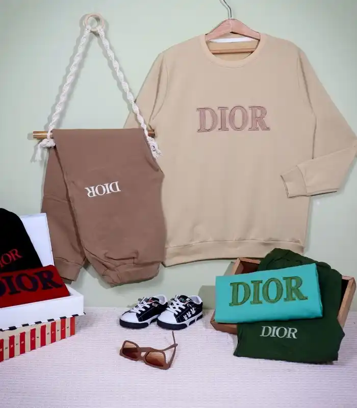 بلوز شلوار پسرانه DIOR (کد 7315) | خرید ست بلوز شلوار پسرانه پنبه لاکرا