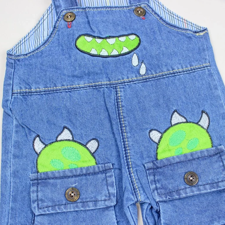 شلوار پیش بندی اسپرت لی طرح هیولا