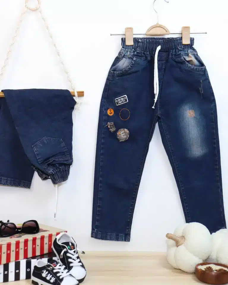 شلوار مام اسپرت لی تکه دوزی - مناسب برای کودکان و نوجوانان - کد محصول [6157]