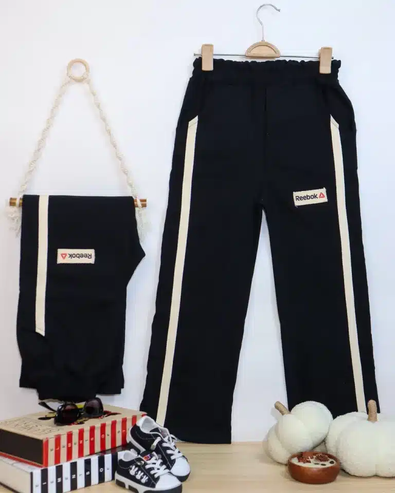 شلوار اسپرت بغل نوار Reebok - مناسب برای کودکان و نوجوانان - کد محصول [6371]