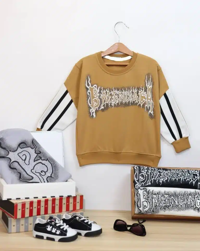 بلوز تک پسرانه مدل بالنسیاگا - مناسب برای نوجوانان - کد محصول [7156]