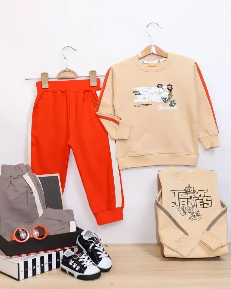 بلوز شلوار اسپرت تام جونز - مناسب برای کودکان و نوجوانان - کد محصول [7295]