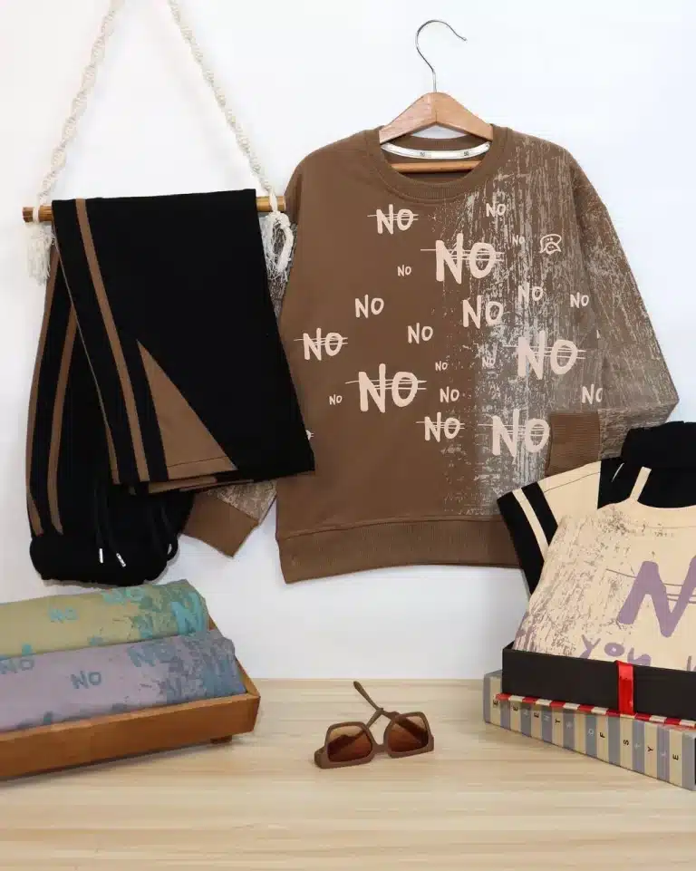 بلوز شلوار پسرانه No - مناسب برای کودکان و نوجوانان - کد محصول [8037]