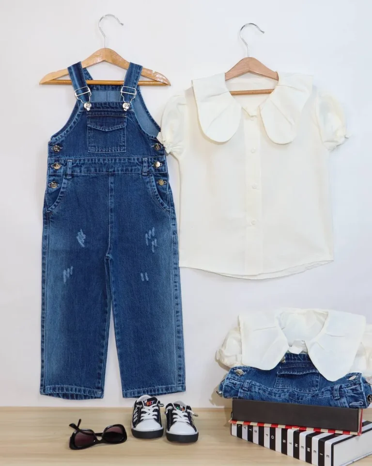 دو تیکه شومیز و بیلر دخترانه لی - مناسب برای نوجوانان - کد محصول [9845/9673]