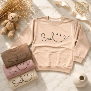 بلوز دخترانه طرح smile