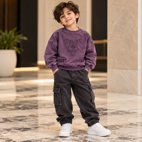 بلوز پسرانه طرح سگ