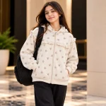 سویشرت دخترانه گل گلی