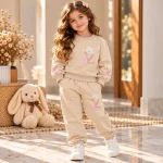 بلوز شلوار طرح دار