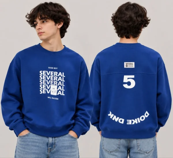 بلوز تک پسرانه طرح several