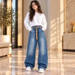 شلوار بگ دخترانه اسپرت