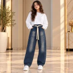 شلوار جین مام استایل